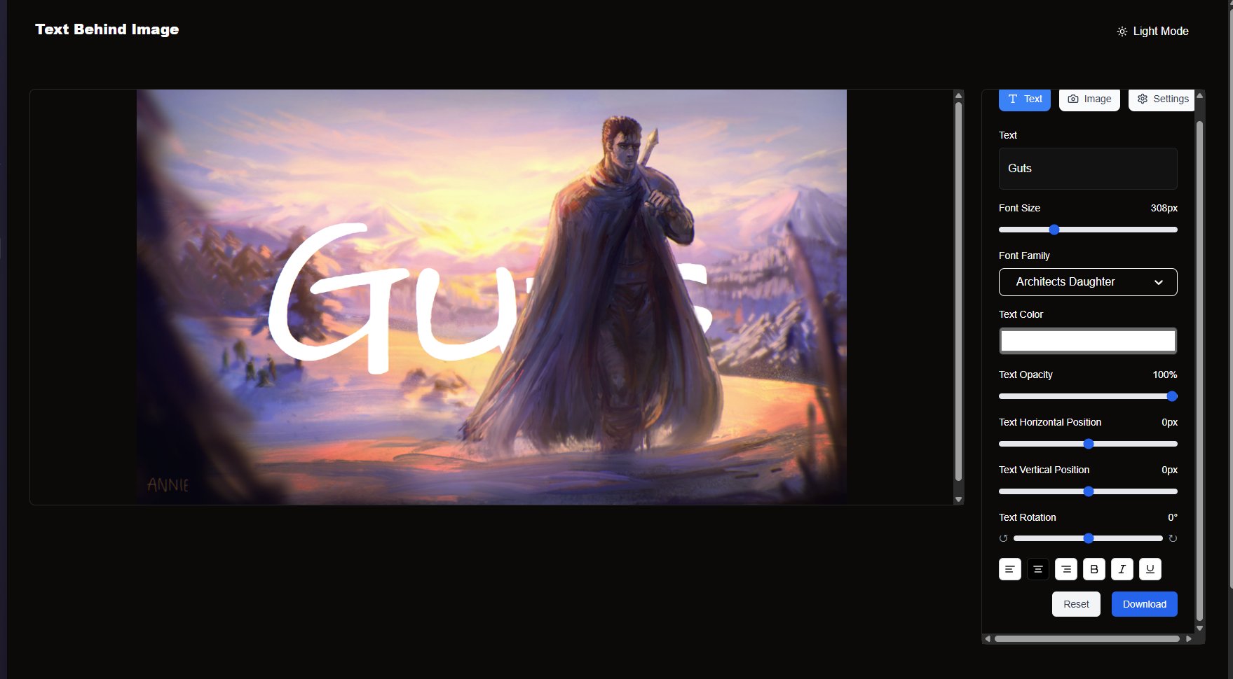 Text-Behind-Image-Background